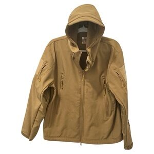 TAD GEAR TRIPLE AUGHT DESIGN HOODED JACKET STEALTH HOODIE SIZE LARGE